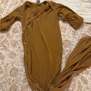 Cozy Brown Kids One Piece